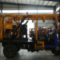 Truck-mounted hydraulic drill well drill